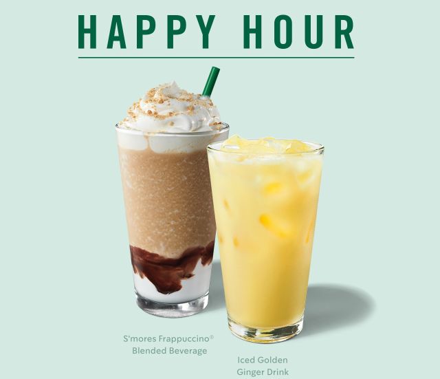 starbucks happy hour august 13 2020 starbucks happy hour august 13 2020