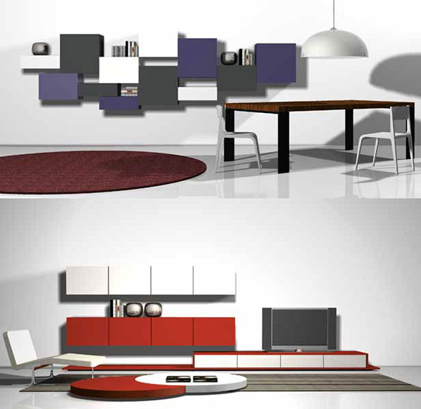 Ворота завода. Porro мебель. Современные стенки. Porro frank. Итальянская гостиная в современном стиле.