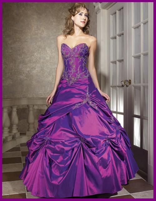 ZM Fashions Club: Evening Purple Prom Dresses