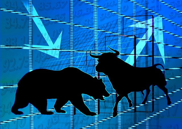 Bull and Bear : Stock Exchange 