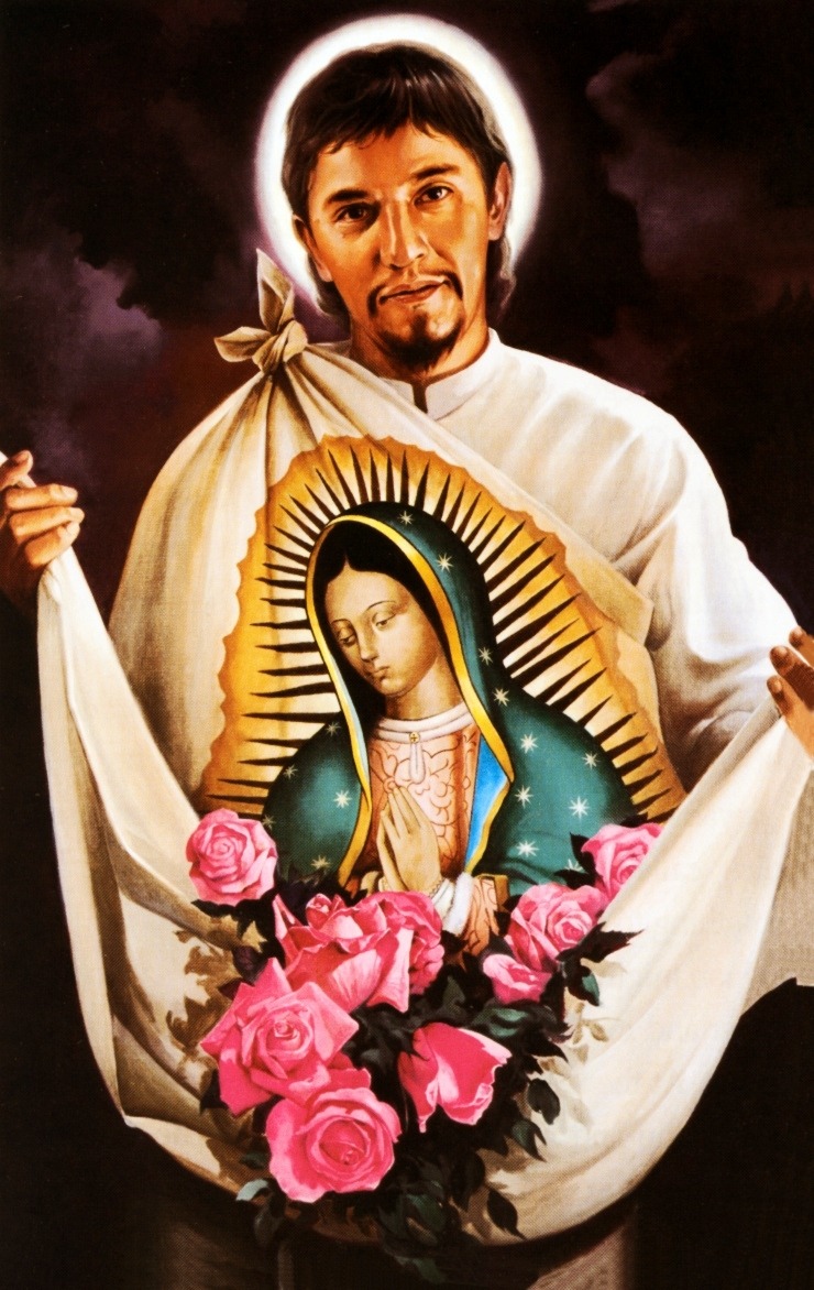 La virgen de la. Хуан Диего Святой.