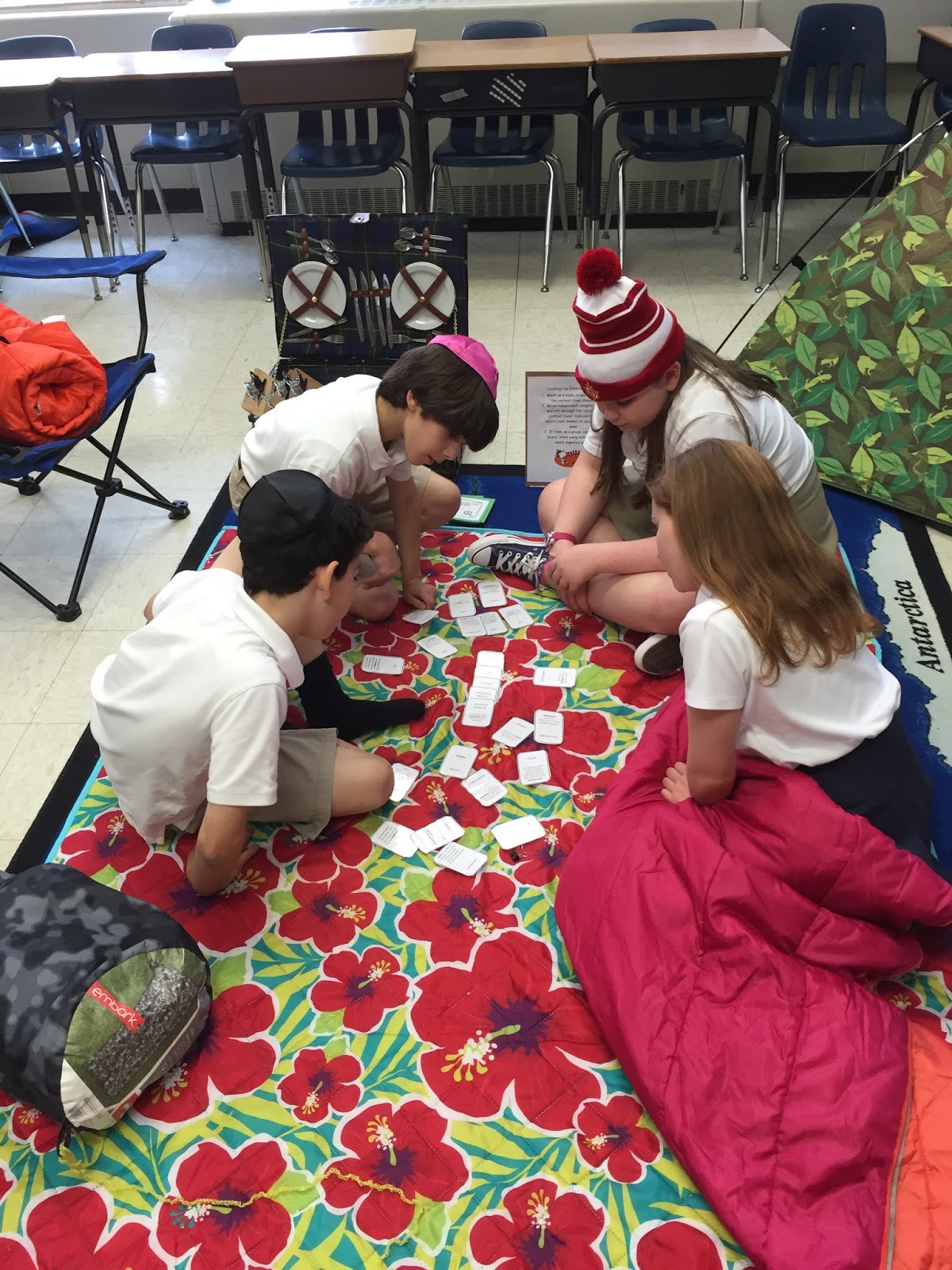 Reading Comprehension Campout Classroom Transformation