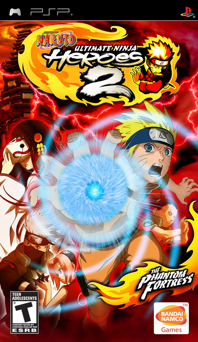  PSP  Naruto  Ultimate Ninja Heroes 2 The Phantom 