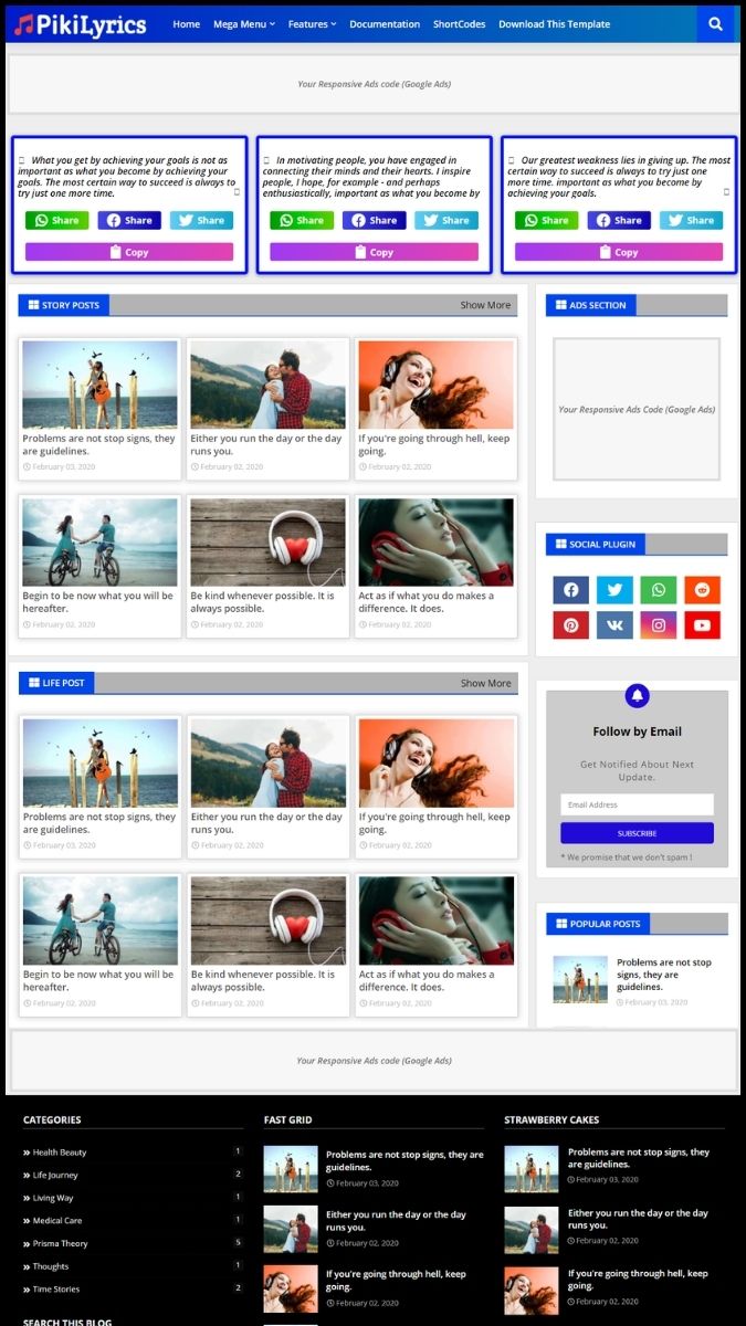 Free Blogger Templates Without Copyright Download XML Buy Now 