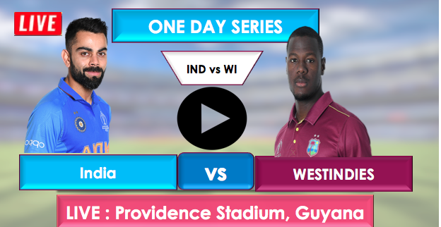 India vs WestIndies : Live Streaming Online free, India will bowl first