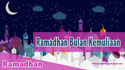 Ramadhan Bulan Kemuliaan Ramadhan bulan mulia, bulan suci yang kita analogikan sebagai tamu. Bagaimanakah biasanya kita mempersiapkan tamu agung yang akan berkunjung ke rumah kita? Ibarat seorang pejabat tingkat tinggi dari negara lain yang berkunjung ke Indonesia, maka sejumlah persiapan diadakan dari jauh-jauh hari. Mulai dari persiapan penyambutan oleh sekompi pasukan angkatan darat maupun udara, persiapan acara untuk sang tamu, hingga acara penutupan. Semuanya harus dipersiapkan dengan baik agar tidak meninggalkan kesan buruk di mata sang tamu