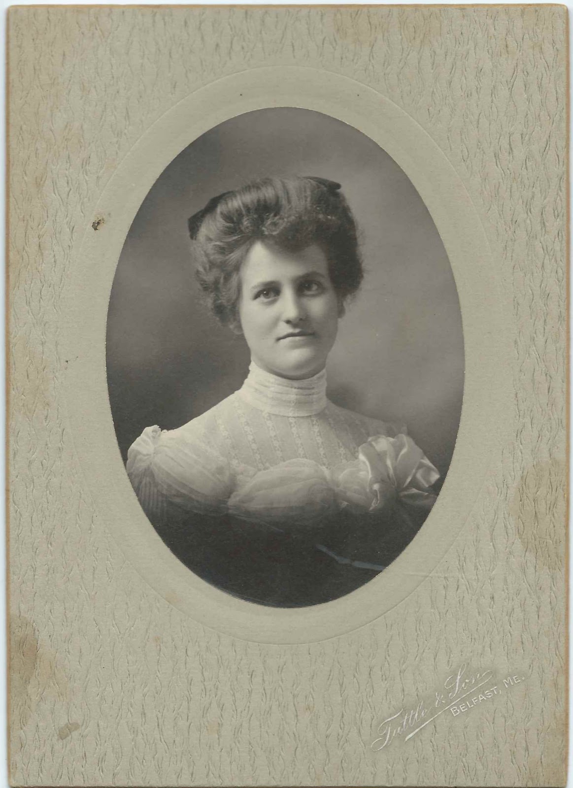 Heirlooms Reunited 1903 Graduation Photograph of Gertrude Mae Johnson