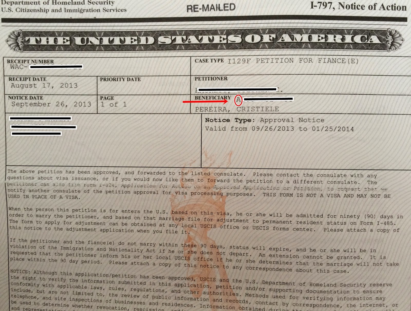 Vida de Kazete... on my way to K1 Alien Number e Passport Book Number