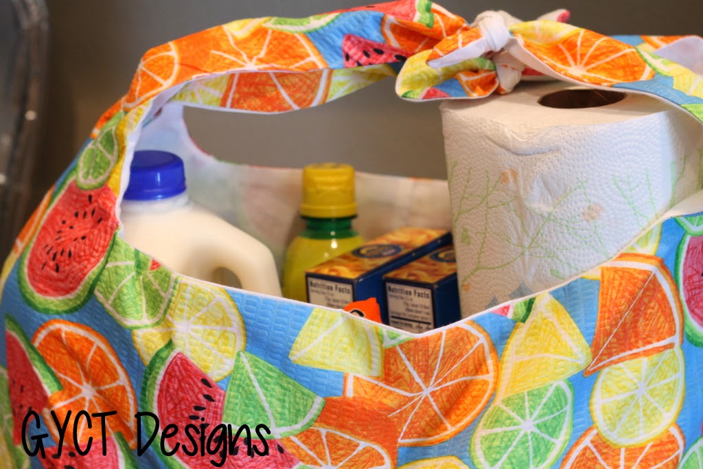 EASY Reusable Shopping Bag Pattern - Free Download | Sew Simple Home