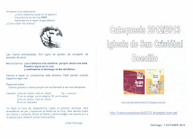 1º CURSO COMUNION Y CONFIRMACION: Tema 1. Los cristianos