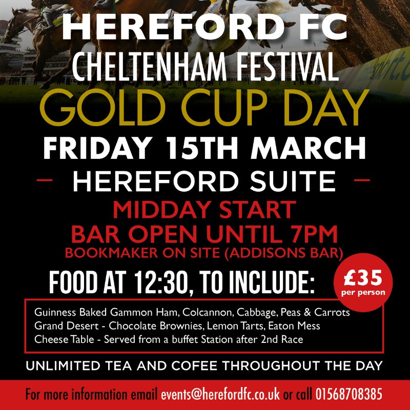 Bulls News Gold Cup Day At Edgar Street