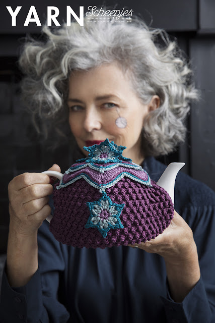 free crochet pattern coaster tea cosy thecuriocraftsroom the curio crafts room