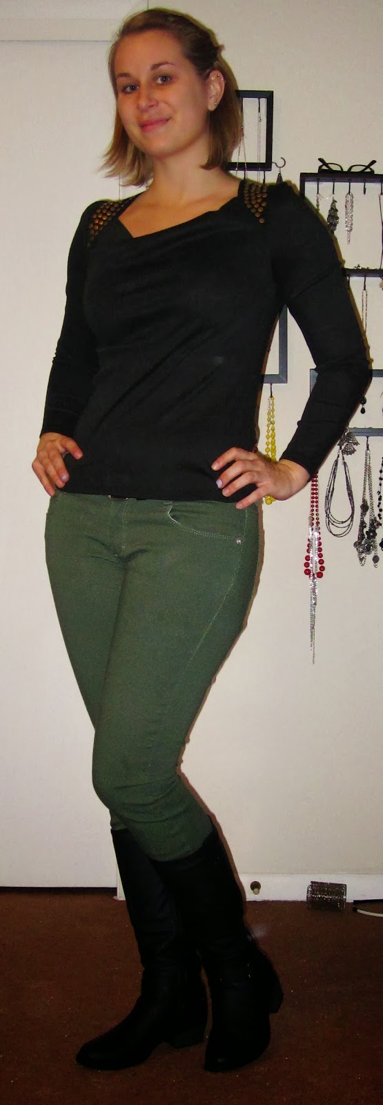 LowBudget Fashionista Studded Top Featuring Sugar Love Boutique
