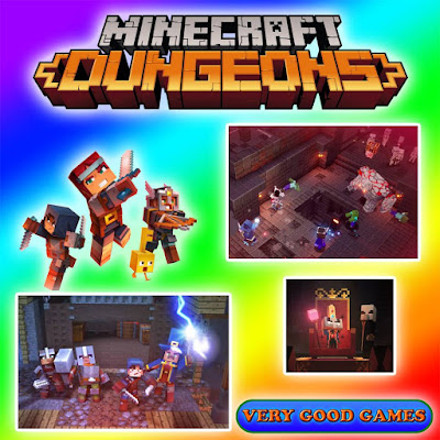 A news on the Very Good Games blog on the release of Minecraft Dungeons
