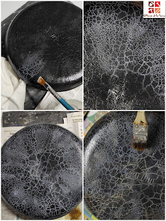 lechera con craquelado