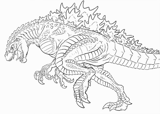 Top 8 Godzilla Coloring Pages to Download and Print