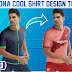 FC Barcelona Cool Shirt Design Tutorial + Free yellow Image Mockup by M Qasim Ali