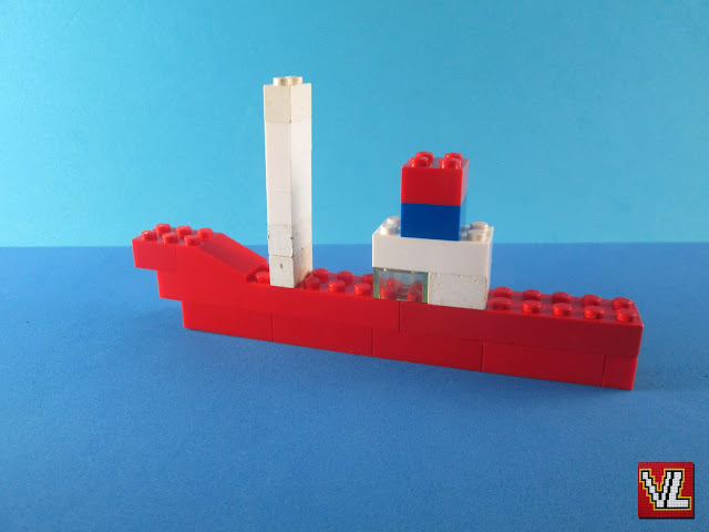 Barco em LEGO - ideia LEGO vintage Barco em LEGO - ideia LEGO vintage