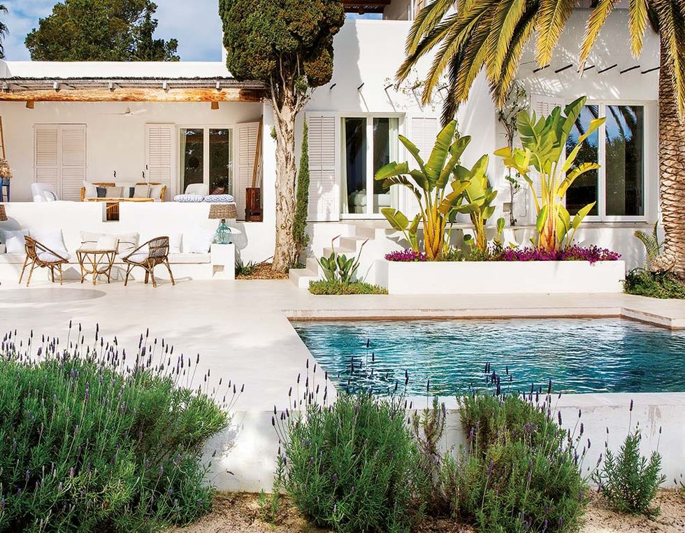 Beautiful house in Ibiza with recycled interior design