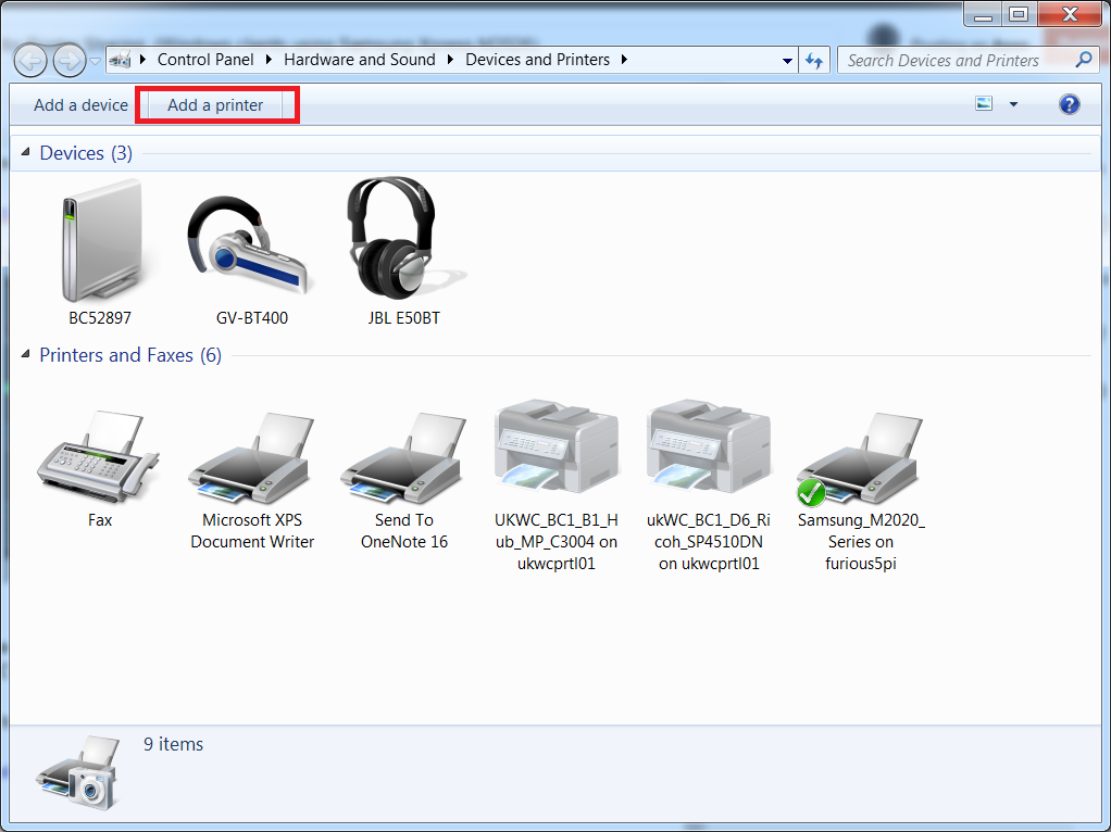 Configure Raspberry Pi for Sharing Printer Samsung Xpress M2026 using