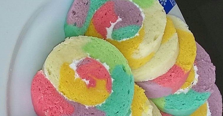 Bolu Gulung Warna Warni Resep Kue Bolu Kukus lapis Bolu Gulung Warna Warni Resep Kue Bolu Kukus lapis