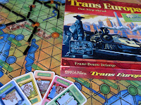 The Trans Europa board game
