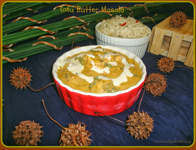 Tofu Butter Masala Recipe /Shahi Tofu Recipe / Tofu Makhani Restaurant Style Recipe / Butter Tofu Recipe / Tofu makhani Recipe