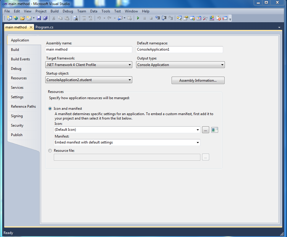 How to Use Multiple Main Method In C# Program | MY.NET Tutorials