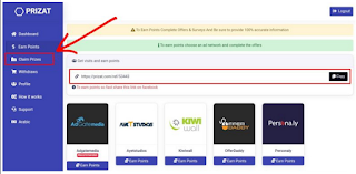Prizat Com Prizet Perizat Website Earn Points Amp Claim
