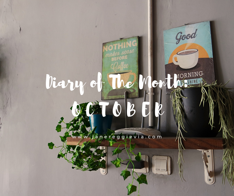 Diary of The Month: October 2019