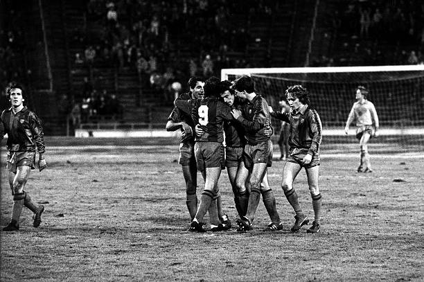 TWB22 Cup Winners Cup 1981 1982 Lokomotive Liepzig Barcelona