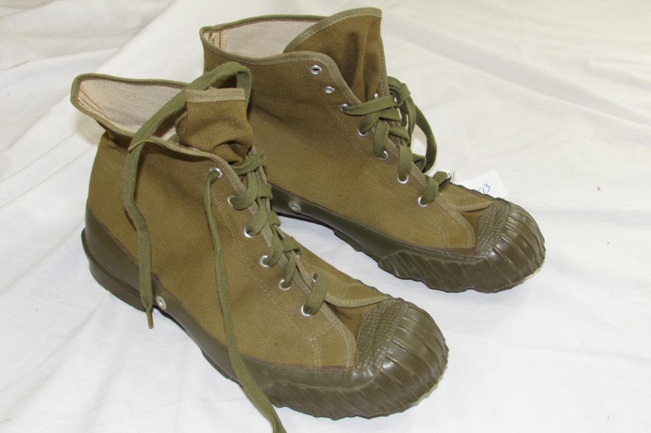 Nostalgia on Wheels 1940's WWII US Royal Olive Drab Wading Sneakers