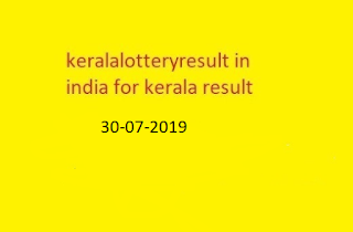 nirmal lottery sthree sakthi lottery result 2019-07-30