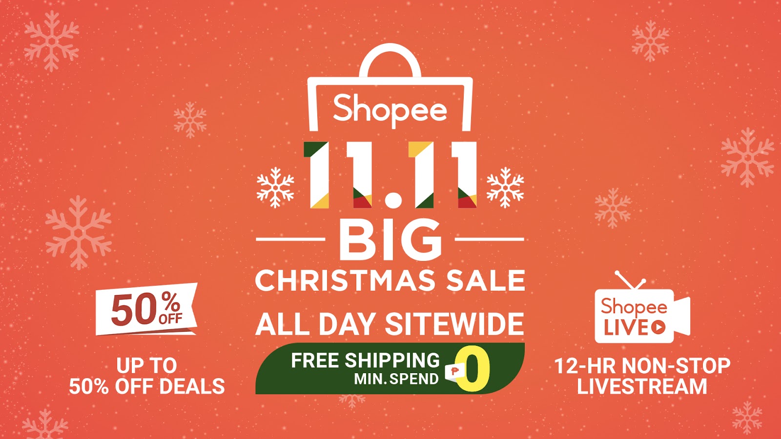 Shopee holds its firstever 11.11 Big Christmas TV Special on GMA7