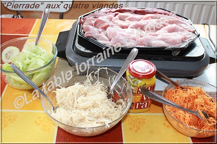 La Table Lorraine D Amelie Pierrade Pour Un Samedi Soir Sous La