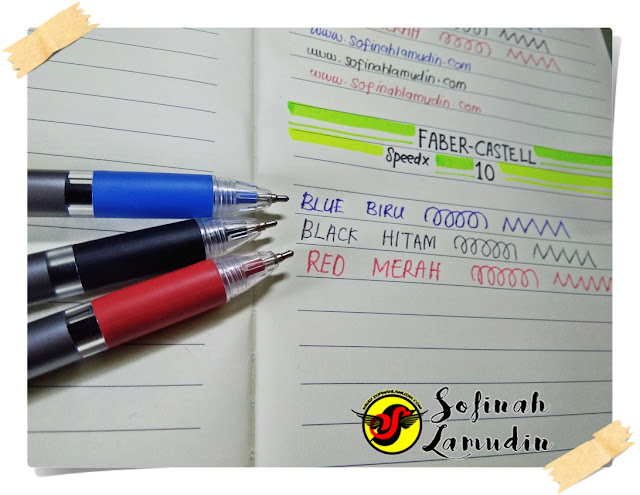 Koleksi Alat Tulis | Ball Pen Untuk Menulis Nota Atau Mencatat | Review dan Kelebihan Ball Point Pen Mengikut Jenama Alat Tulis Koleksi Alat Tulis | Ball Pen Untuk Menulis Nota Atau Mencatat | Review dan Kelebihan Ball Point Pen Mengikut Jenama Alat Tulis - Faber-Castell Speedx 10 ball point pen