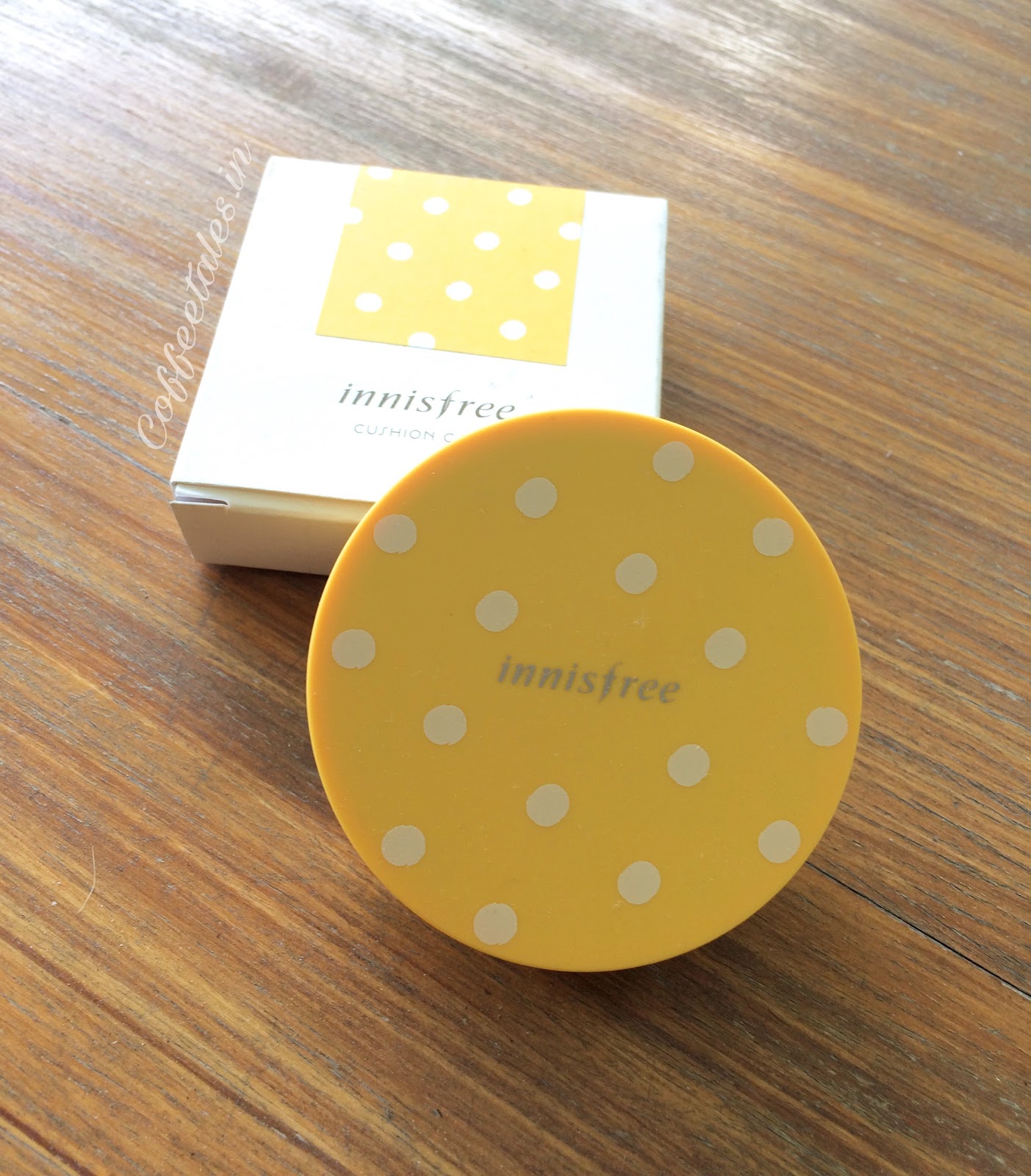 Coffee Tales... Innisfree Water Fit Cushion Foundation Shade N23