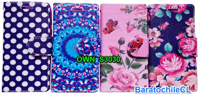 Flip cover estuche con tapa OWN S3030