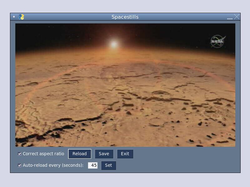 A NASA TV Still Frame Viewer in Python