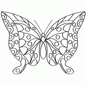 La Chachipedia Mariposas Para Colorear Para Imprimir Y Gifs Animados