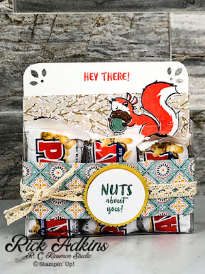 Nuts About Squirrels Pay Day Quick & Easy Teachers Gift Treat Holder by Rick Adkins