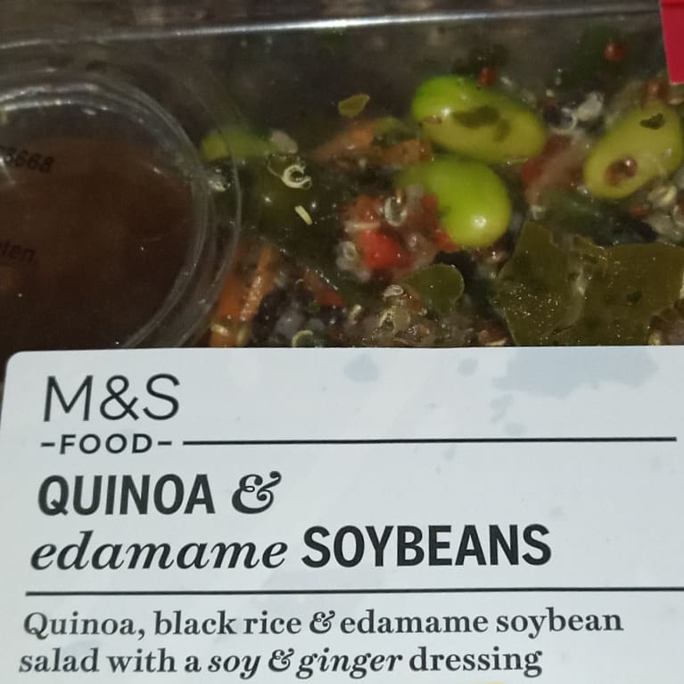Supersupergirl's Food Reviews [Review] M&S Marks and Spencers Quinoa