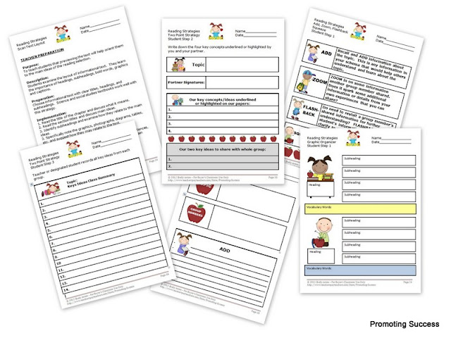 In this literacy worksheet packet, you will receive reading