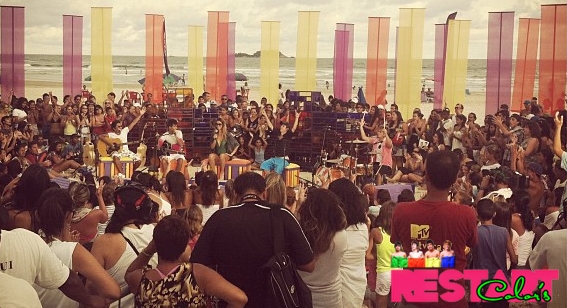 Restart Color's ♫♪: Confira fotos da gravação do Lual MTV