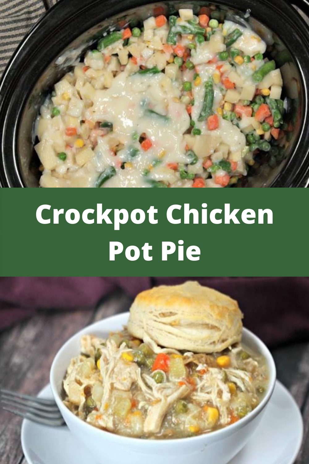 Crockpot Chicken Pot Pie