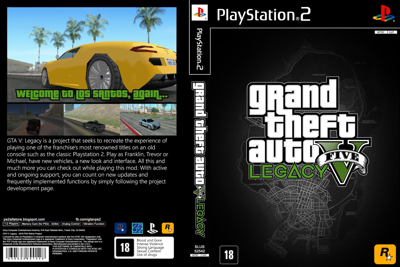 GTA V Legacy PreAlpha PS2