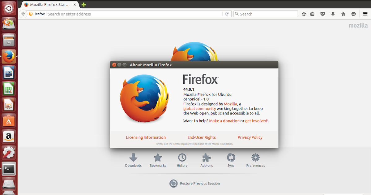 how to update mozilla firefox in ubuntu
