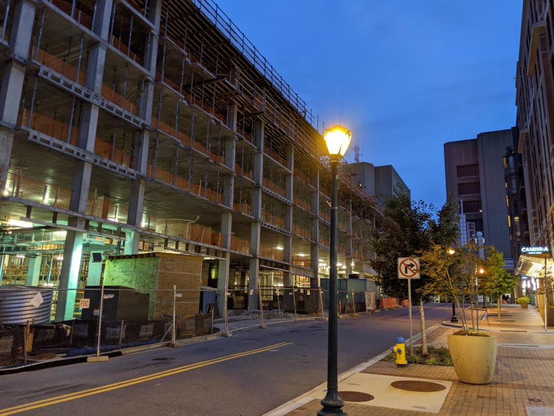 Rockville Nights Duball brands Rockville Town Center project as the