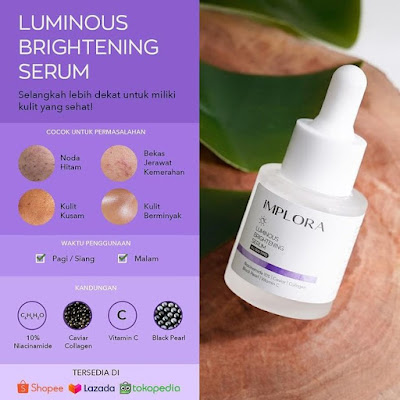 implora luminous brightening serum implora luminous brightening serum