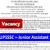 UPSSSC JUNIOR ASSISTANT 2019 FORM